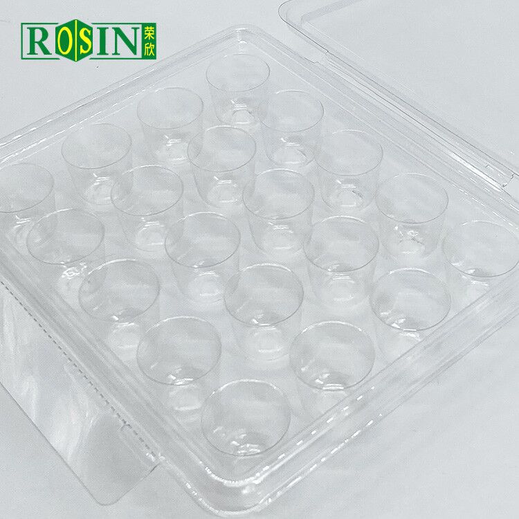 18 cavity chocolate plastic packing tray blister