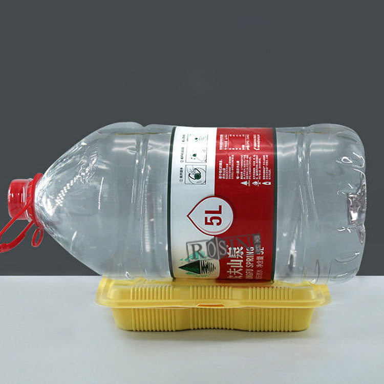 Disposable plastic food container