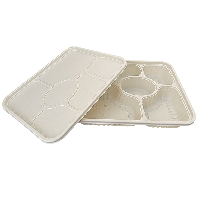 disposable corn starch food container