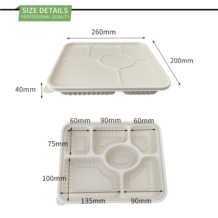 cornstarch box biodegradable plastic box