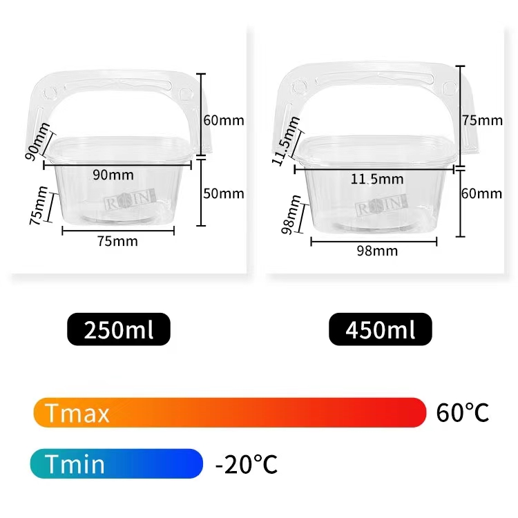 Disposable plastic cake tray