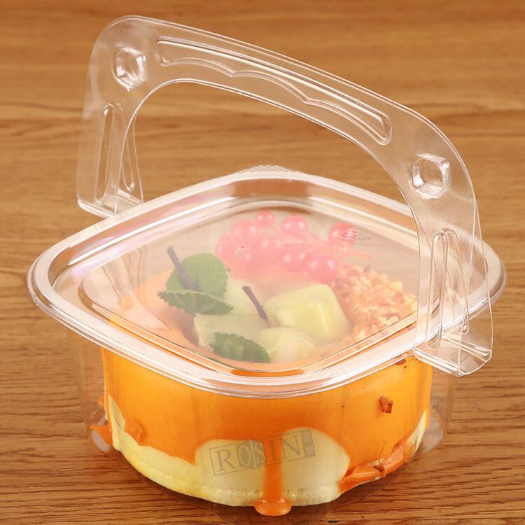 Mousse cake disposable plastic tray