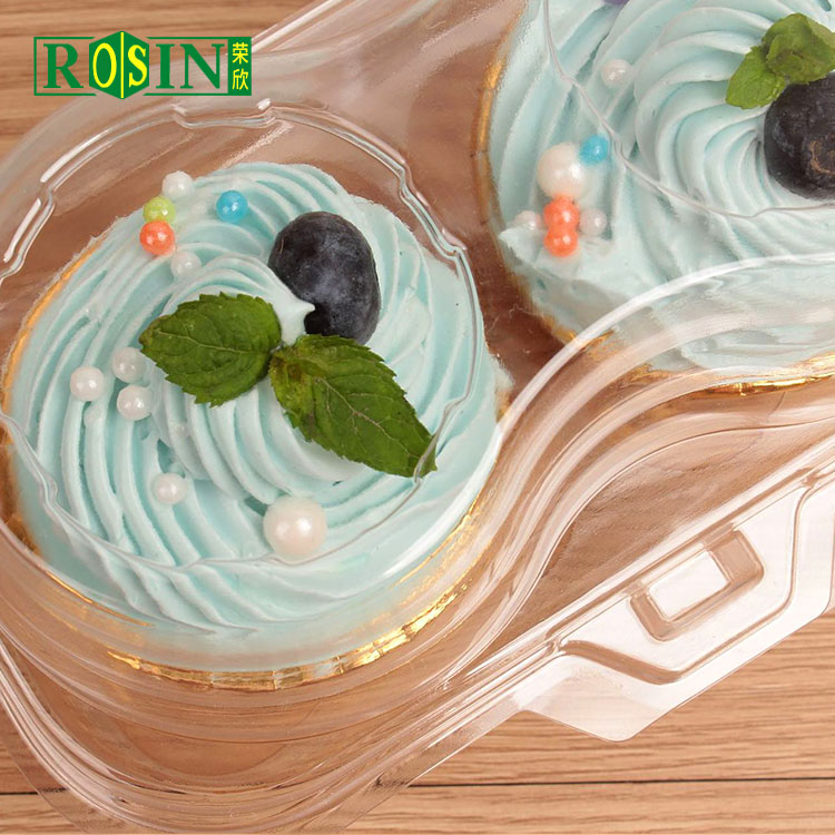 12 cavity cupcake container plastic