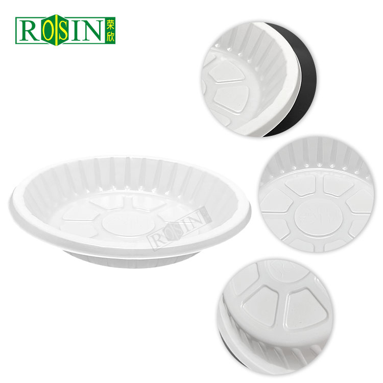 Corn Strach Round Plastic Plates