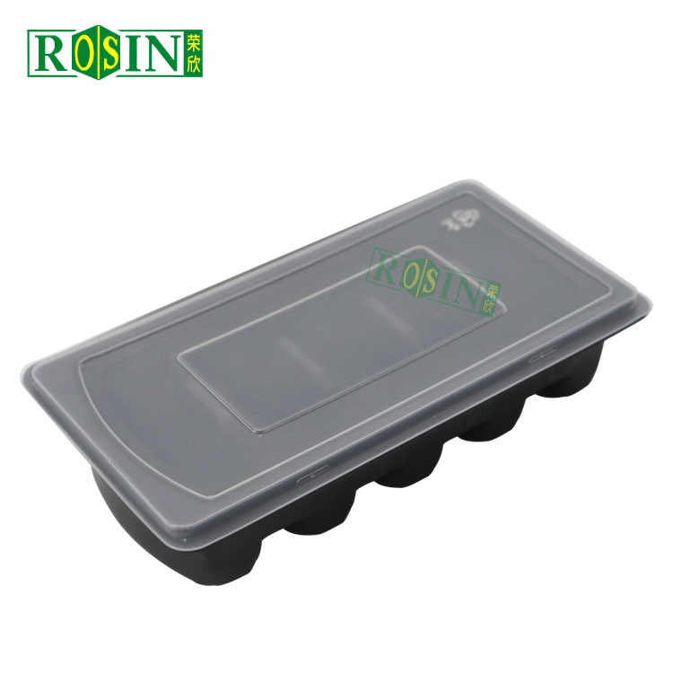 Dumpling Plastic Tray with Lid