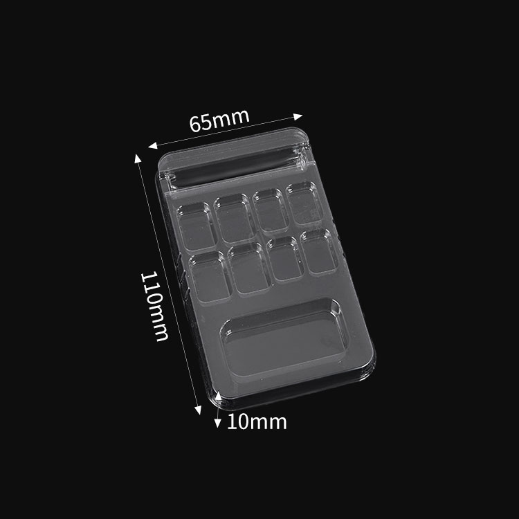 Plastic Transparent Nail Tray