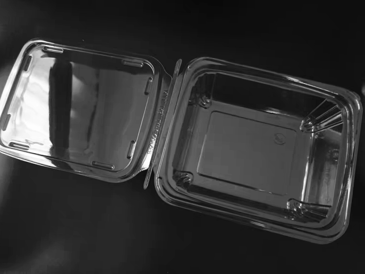 disposable pastry snack clamshell box