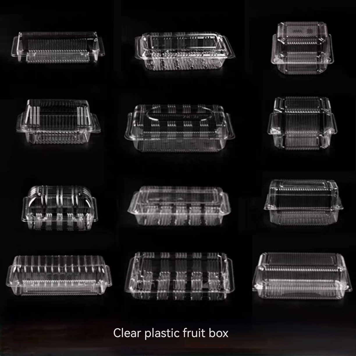 plastic blister fruit tray for supermaket