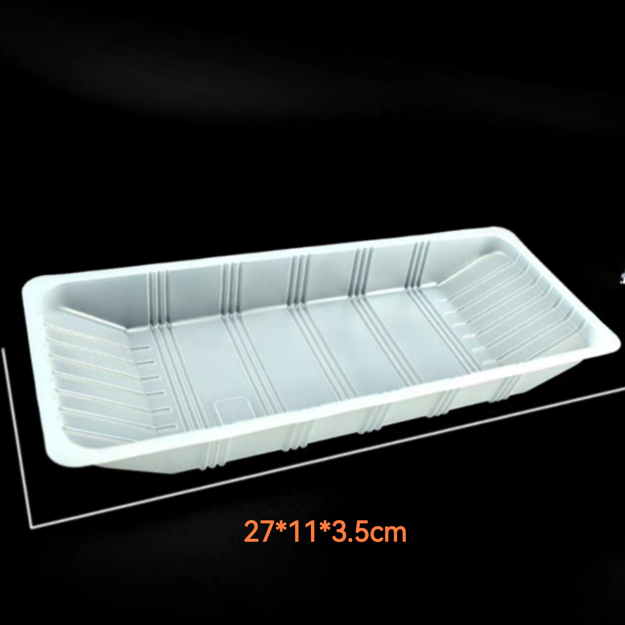 6 cavity scallop clamshell packaging