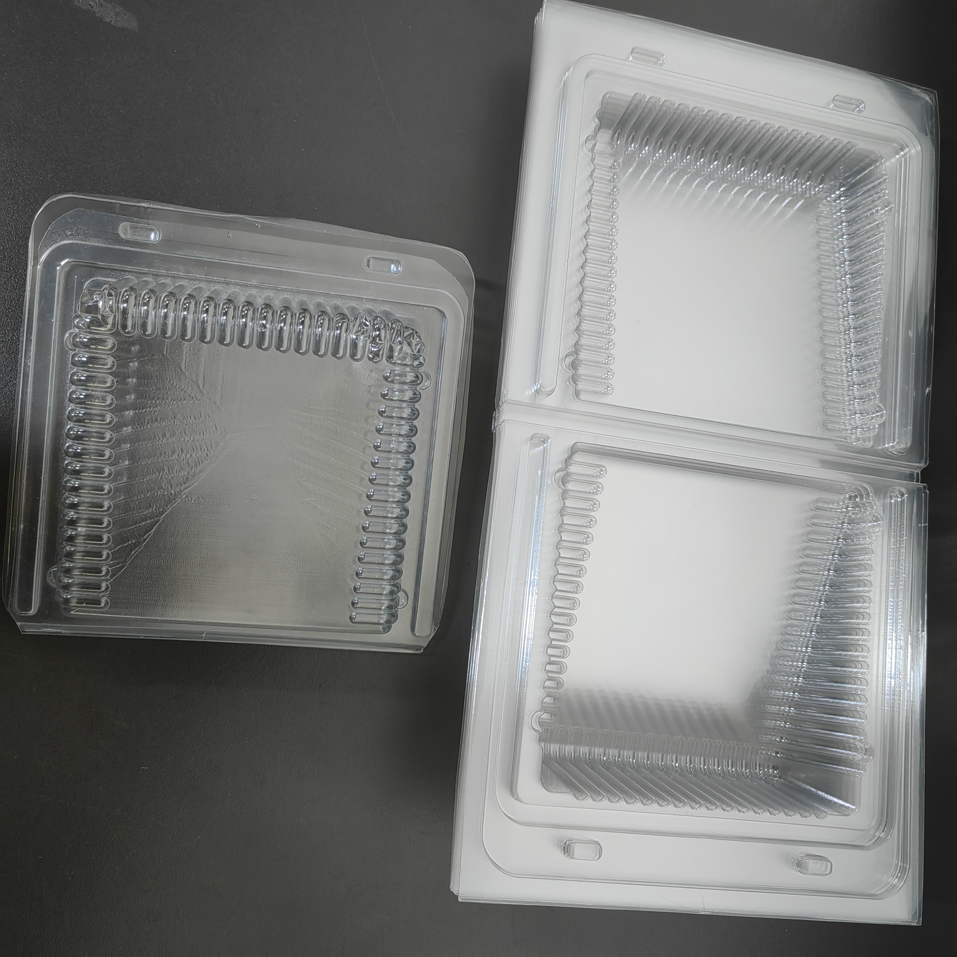 plastic sandwich cake box