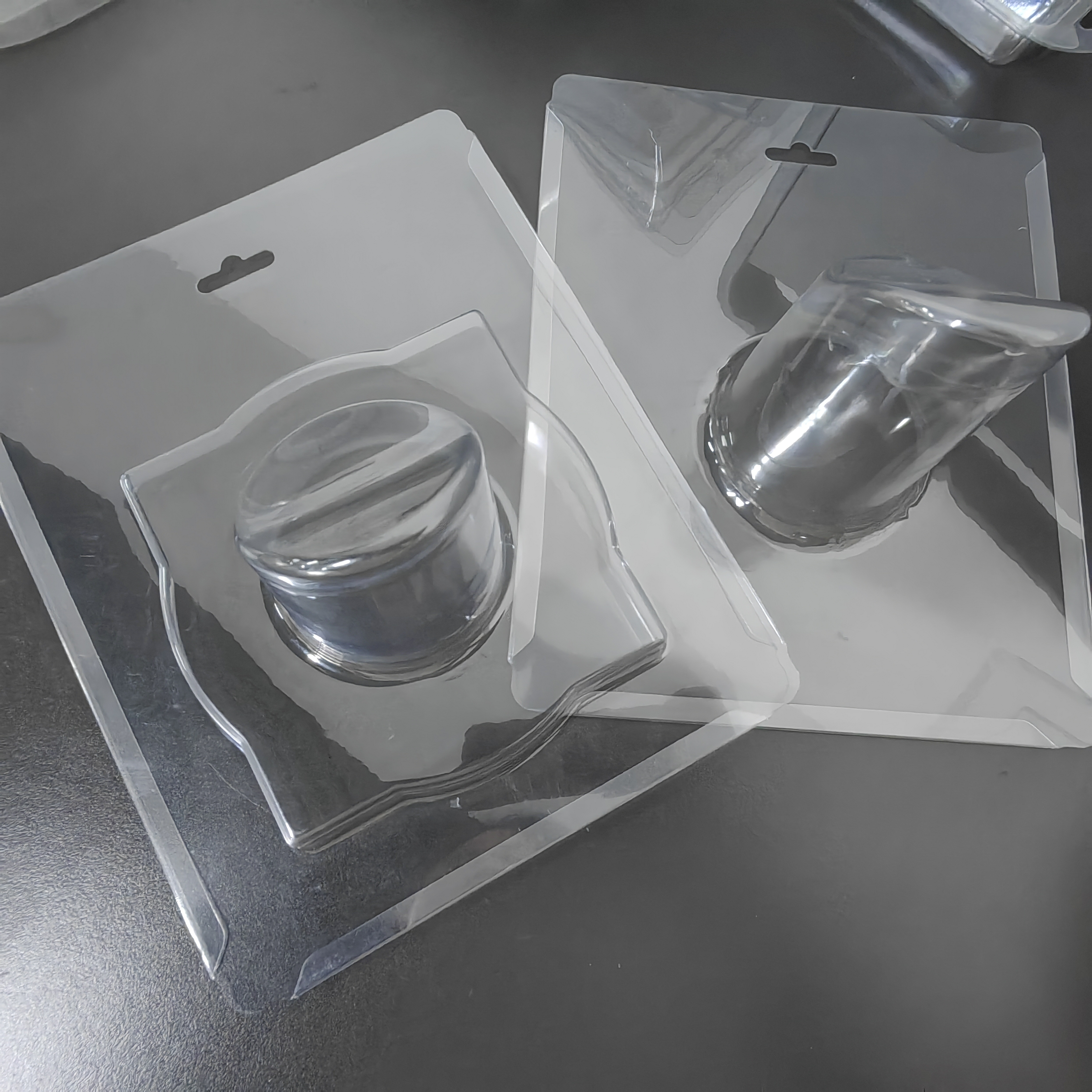 plastic three edge folding packaging