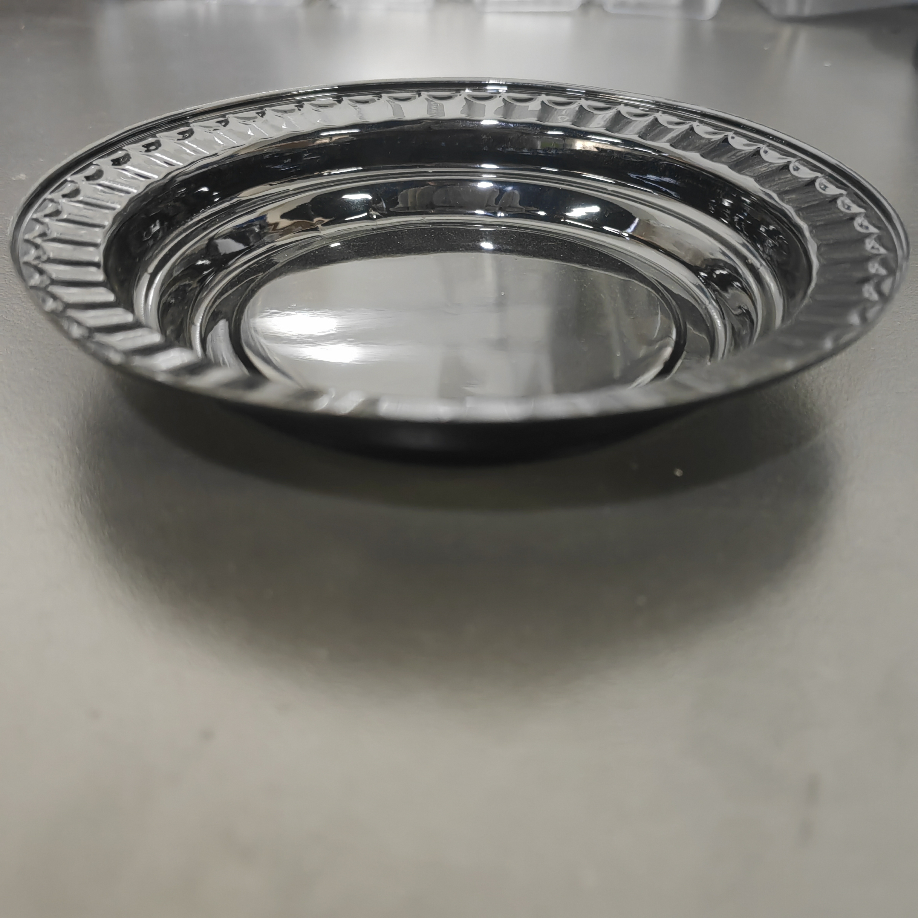 clear plastic round cake box container with dome lid