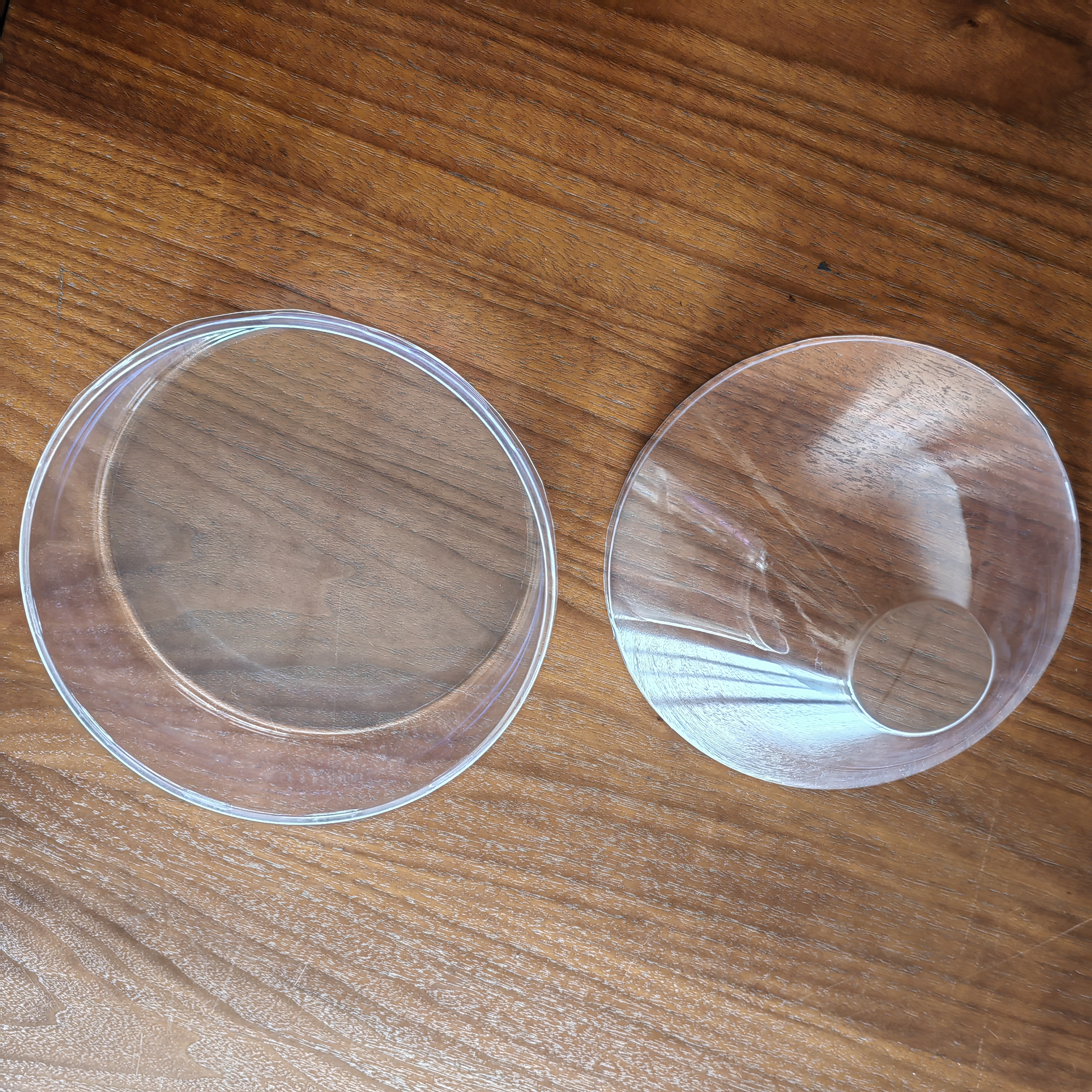 plastic round container for cake