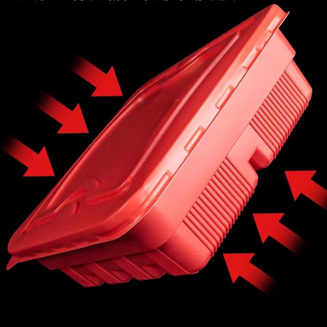 PET Transparent Tray with Peelable Foil 