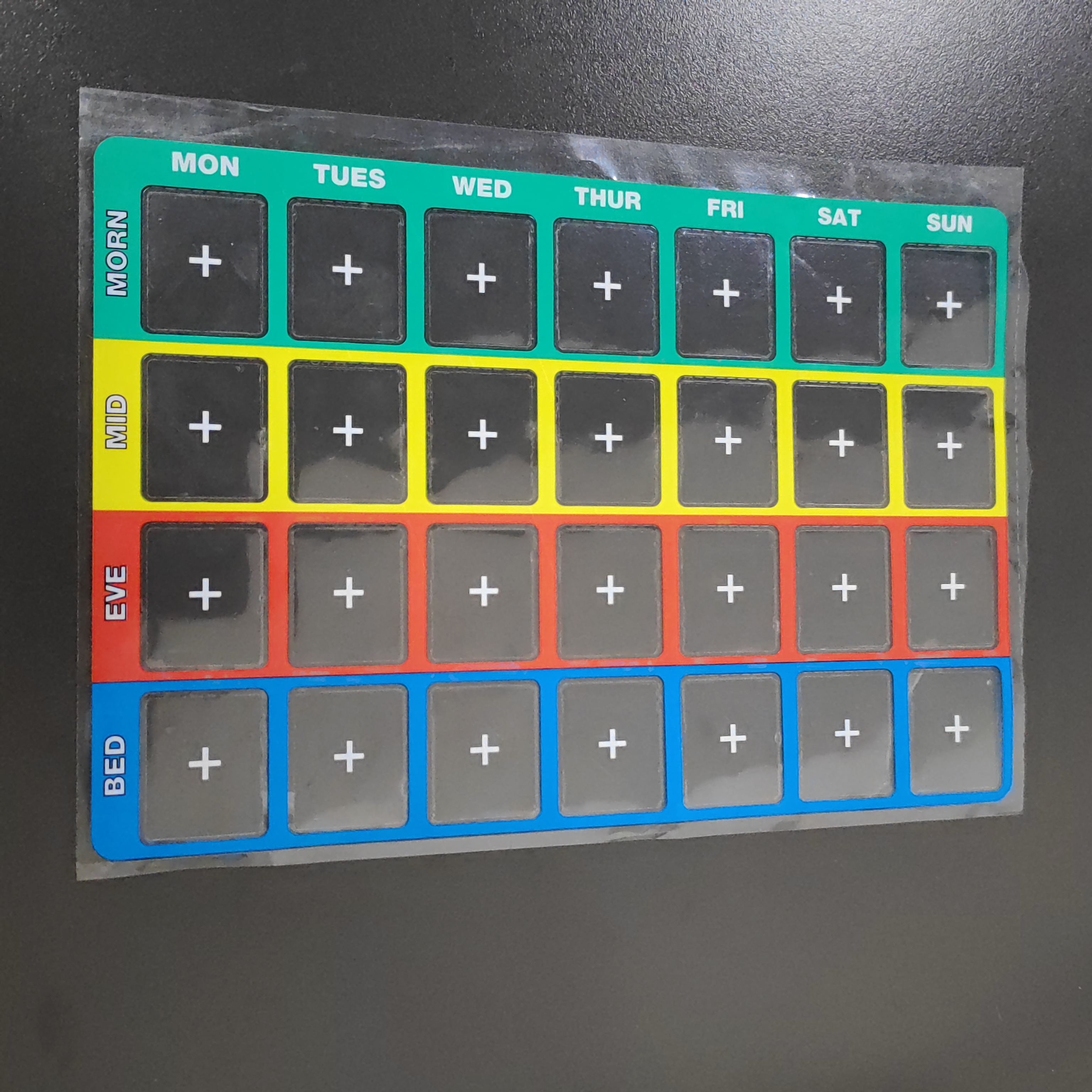 Custom Weekly Medication Blister Pack