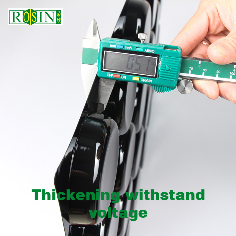 Anti roll separated fruit tray