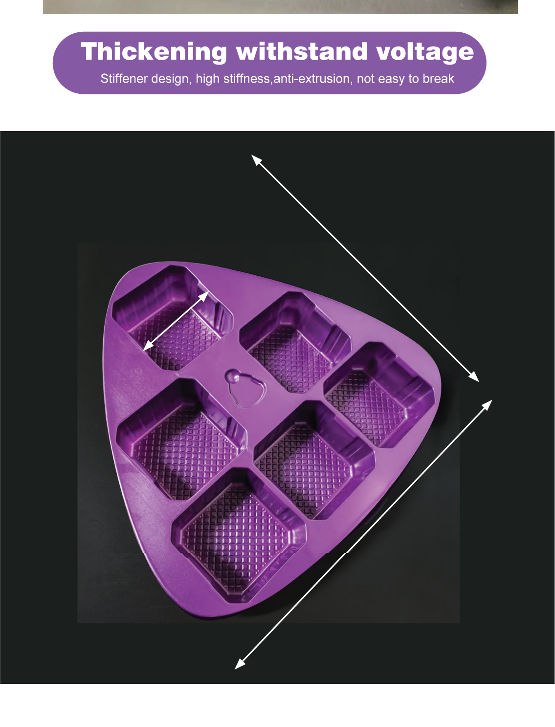 custom insert base for dry fruits