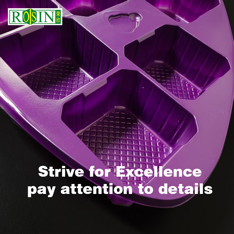 non-slip plastic snack box