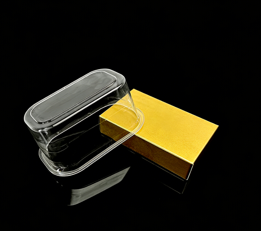 disposable PET cake container