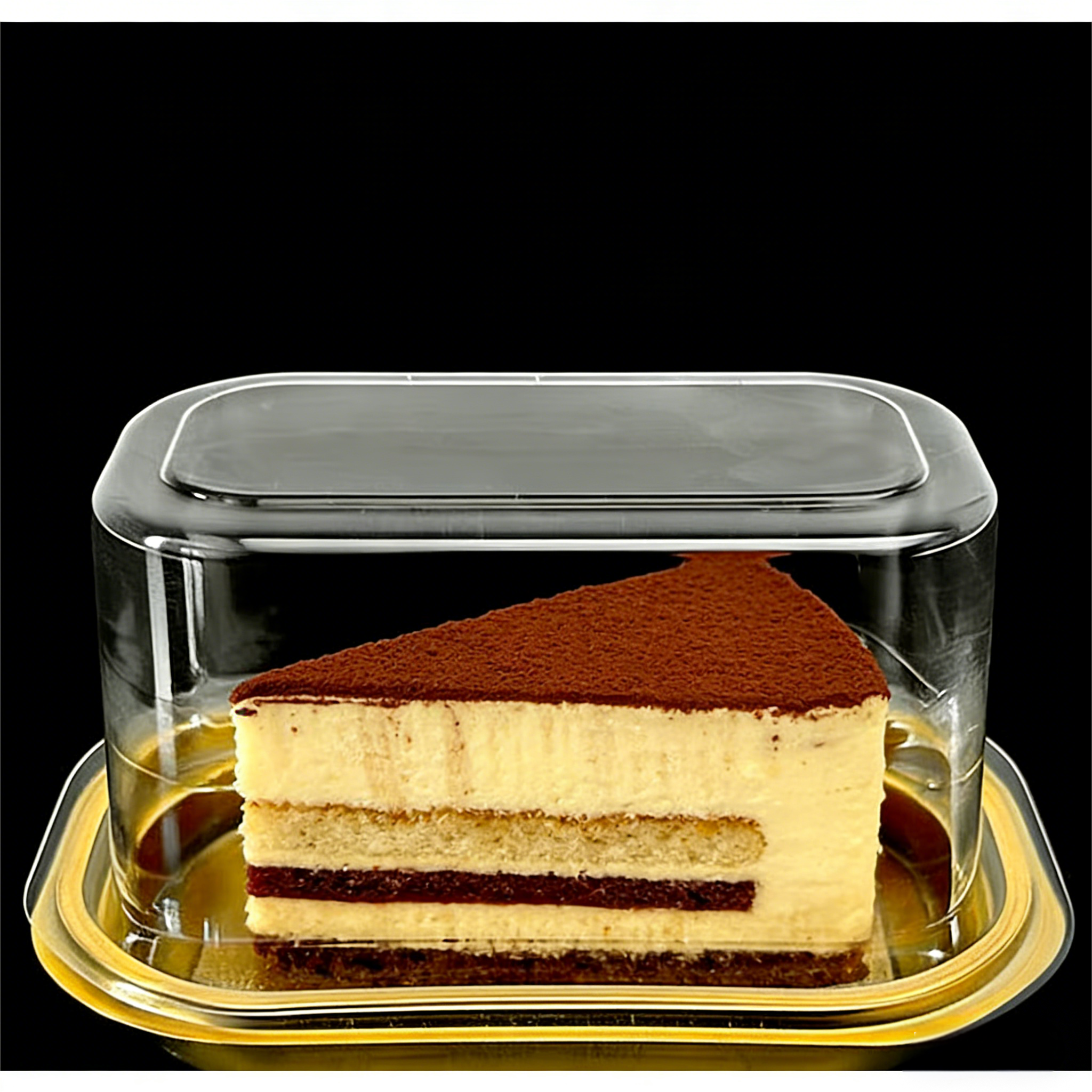 food grade PET blister cake container