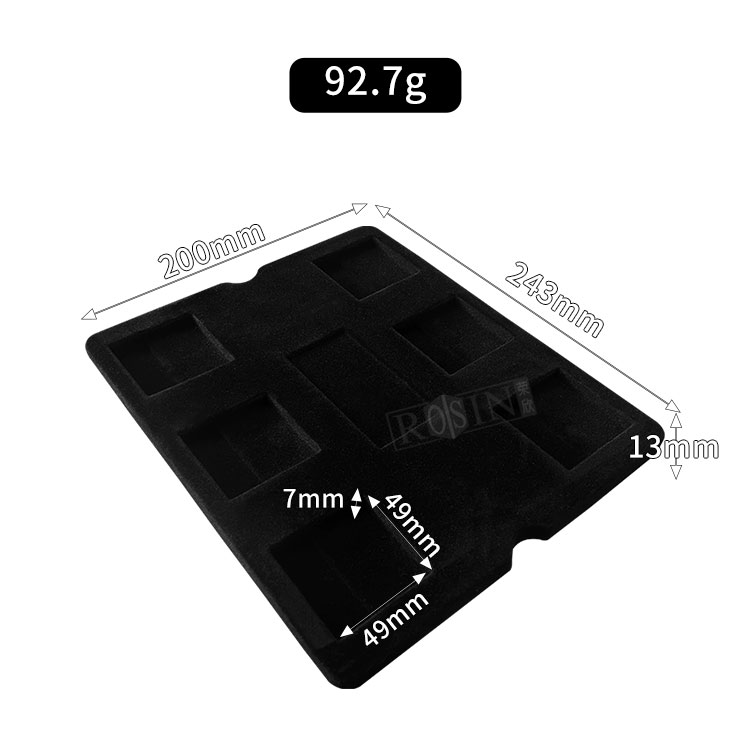 Factory Customized PS Flock Tray