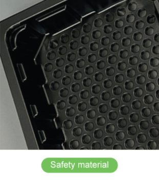 vacuum formed dried fruit clamshell box