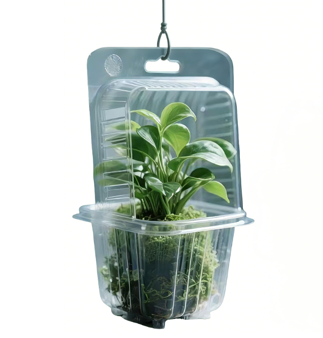 Breathable drainage seedling tray