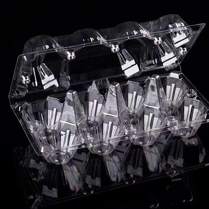 Disposable PET egg tray