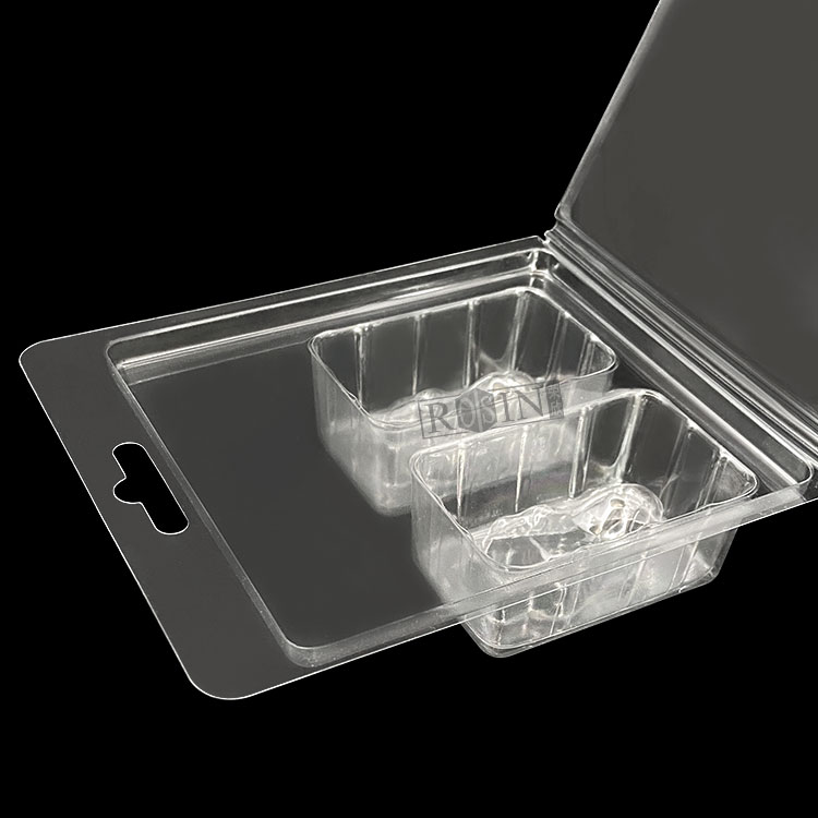 Clamshell hinged vacuum box