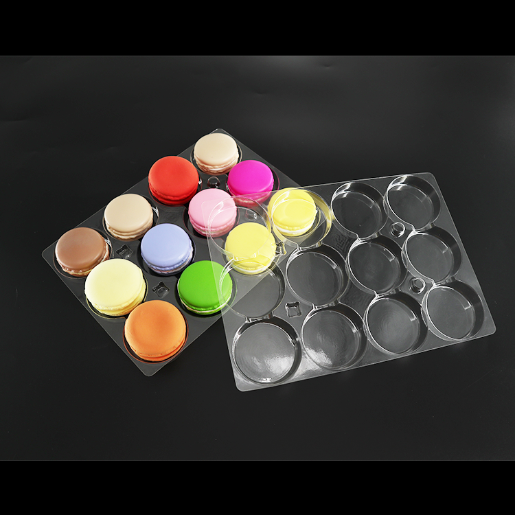 12 grid macaron vacuum tray