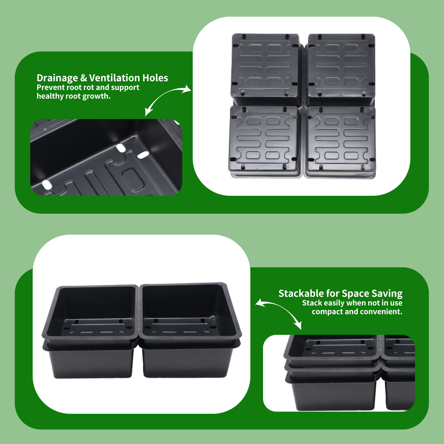 PP micro seedling growth tray