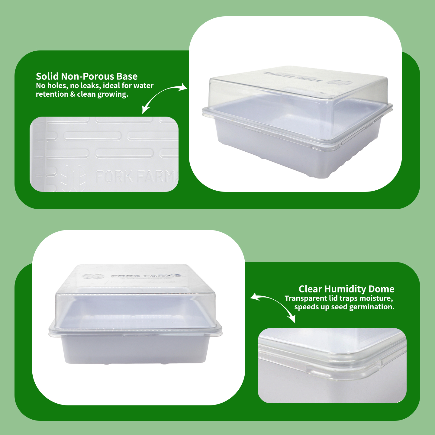 PET planting tray