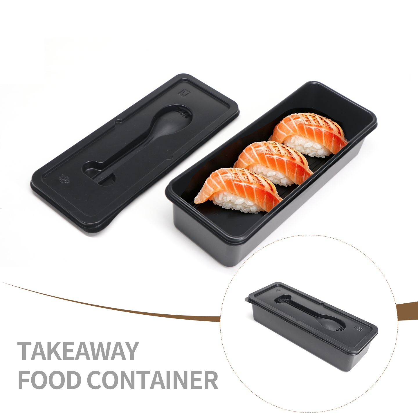 disposable bento packaging box