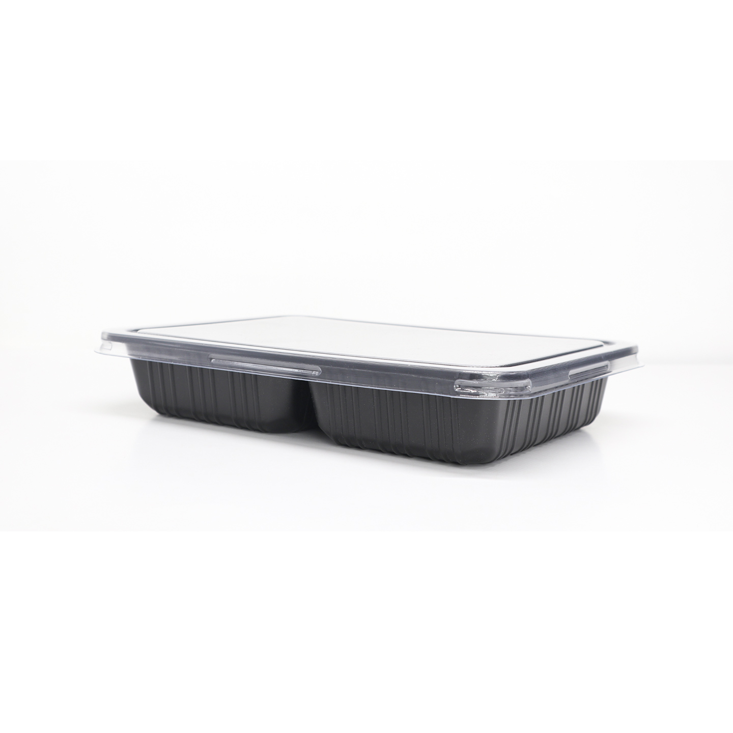 black PP food box