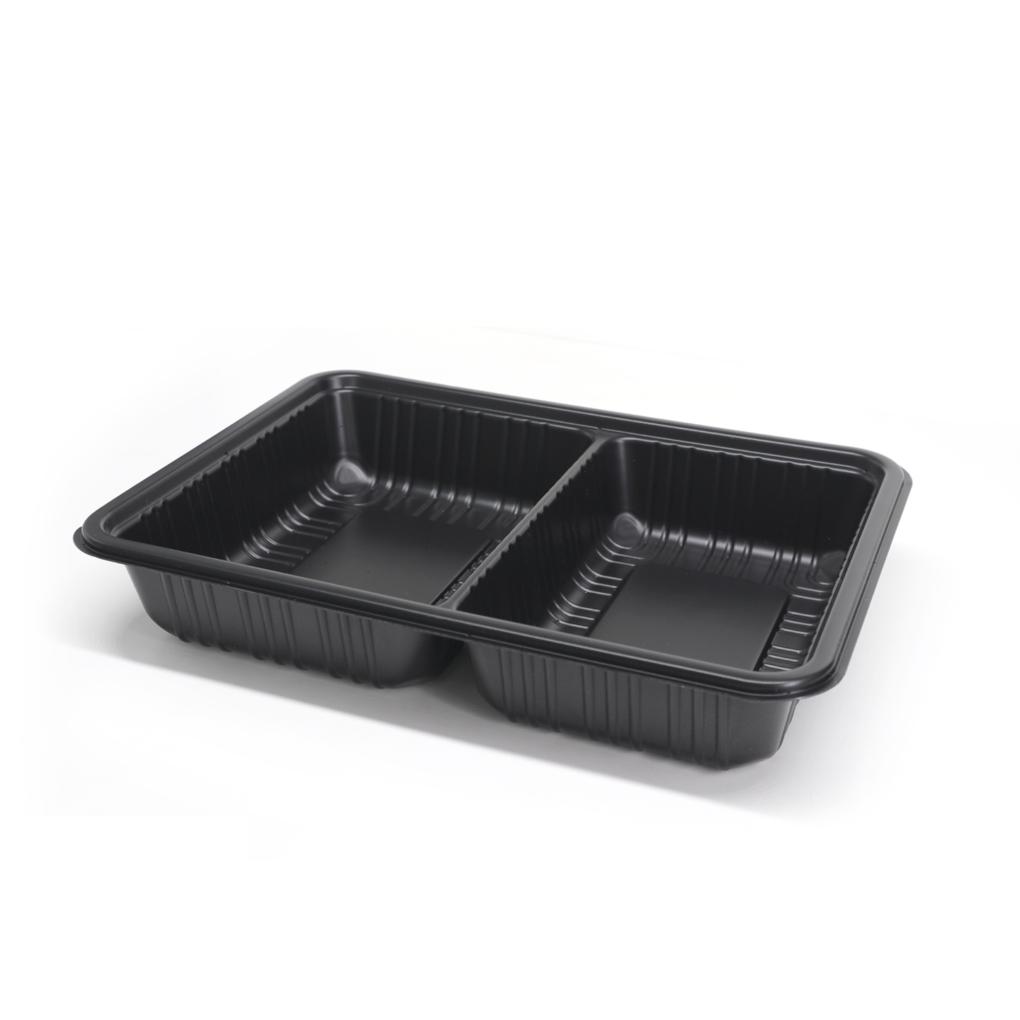 black PP food box