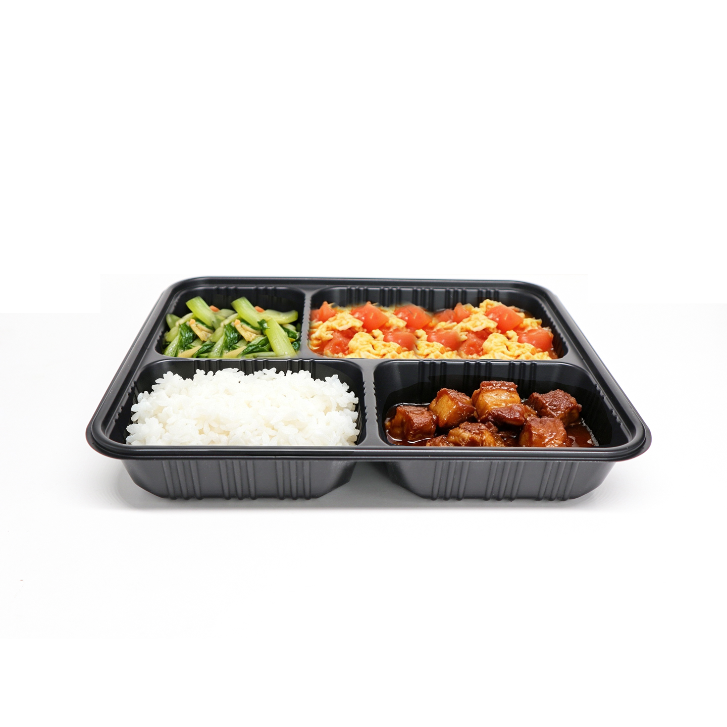 4 compartment meal box