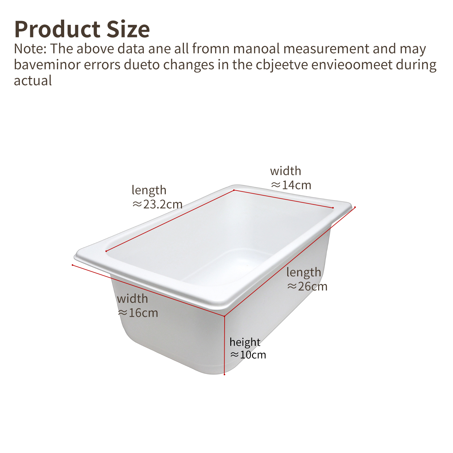 food grade pp container for ice cream