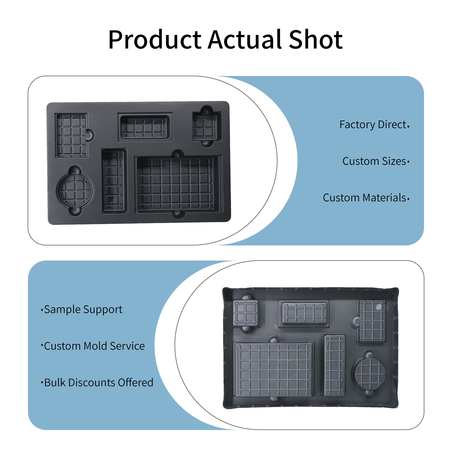 antistatic electronics tray custom