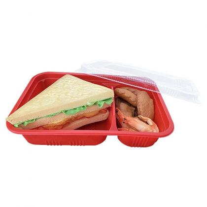 lunch food container in 2 grid