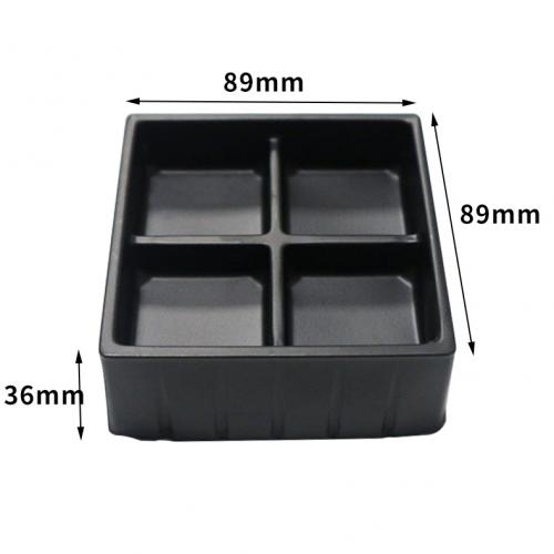 Disposable Plastic Chocolate Box With Tray