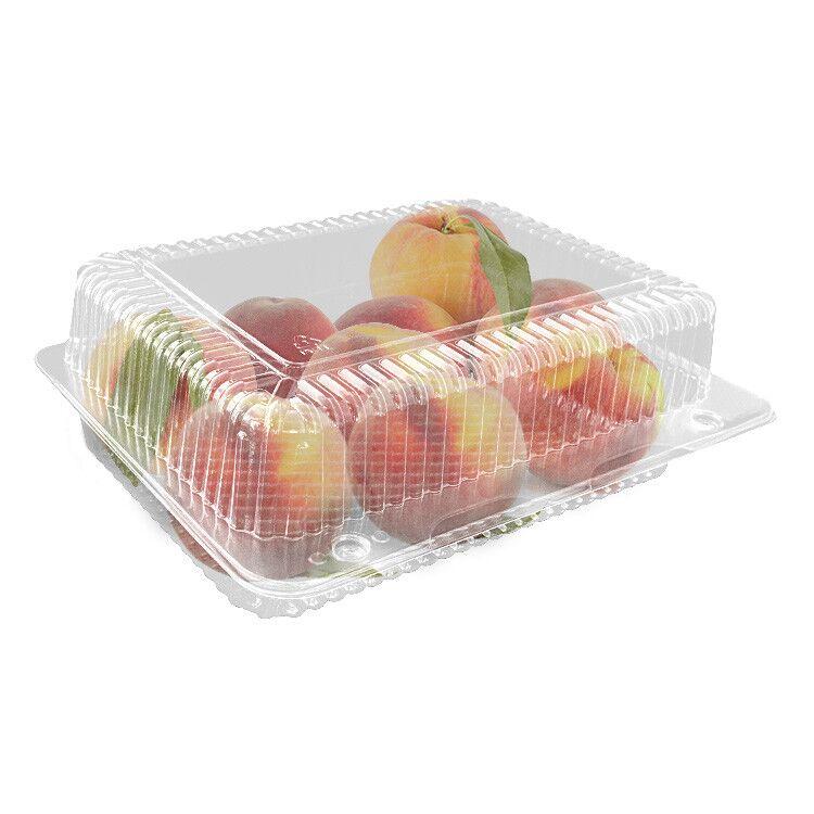 Vegetable And Fruit Transparent Plastic Container with Lid