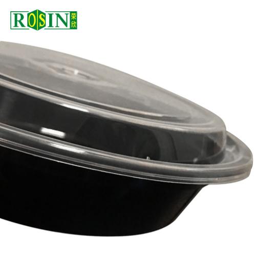 Fruit Salad Container Disposable Plastic Bowl With Lid
