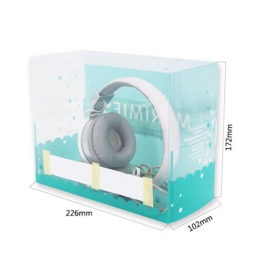 Transparent Rectangle Earphone Packing Wholesale Plastic Boxes