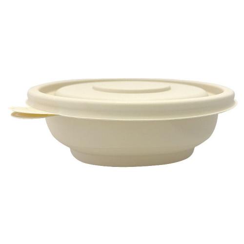 350ml Packaging Plastic Salad Food Bowl With Lid