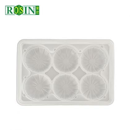 Plastic Trays For Mochi 6 Hole