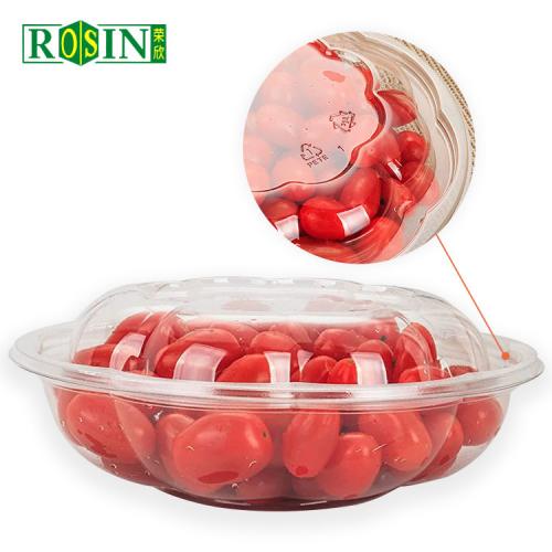 Disposable 18 OZ Fruit Cupcake Vegetable Custom Plastic Container