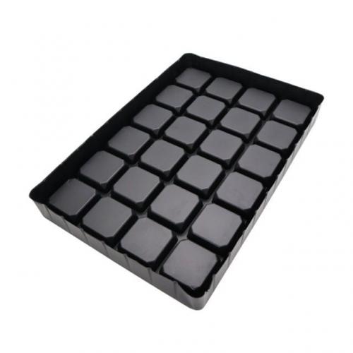 24 Cavity PS Black Plastic Chocolate Blister Packaging Tray