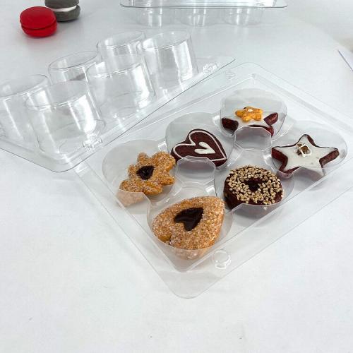 Single Cavity Clear Cupcake Boxes