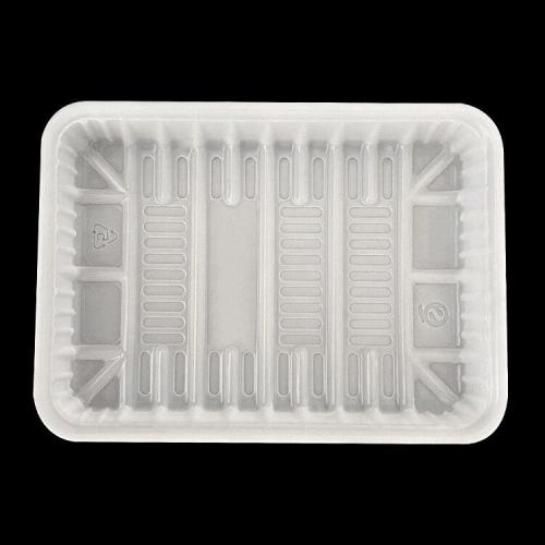 Recycling Packaging Meat Display Tray Disposable Blister Meat Tray Packaging