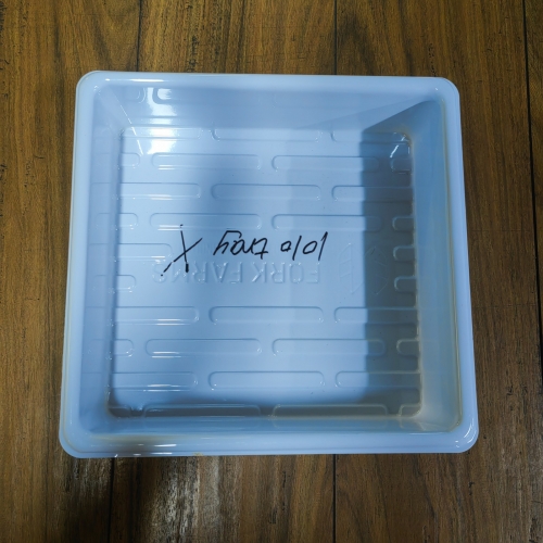 plastic tray
